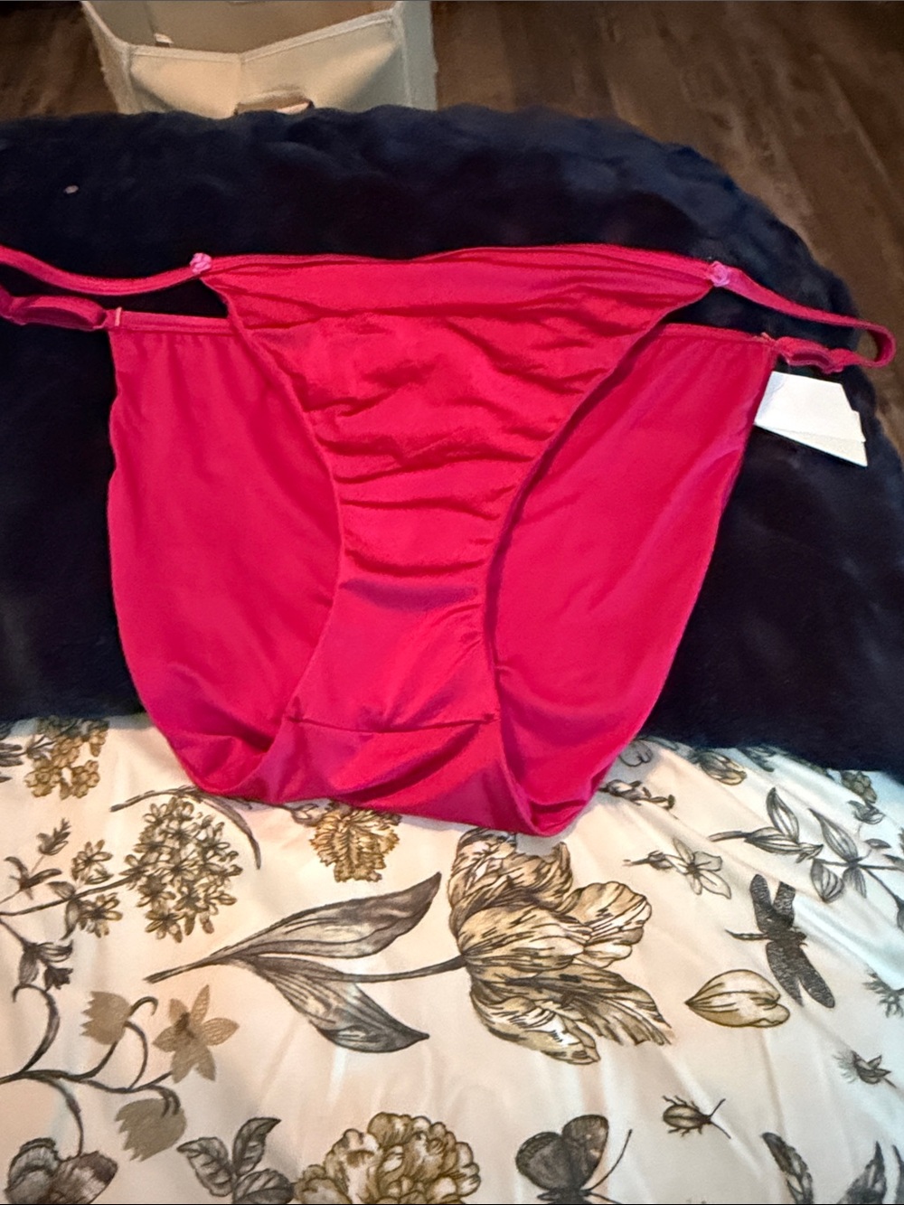 NWT Good American Women's hot pink bikini bottoms